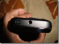 Power button on top and 3.5 mm jack