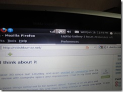 browsing and battery backup
